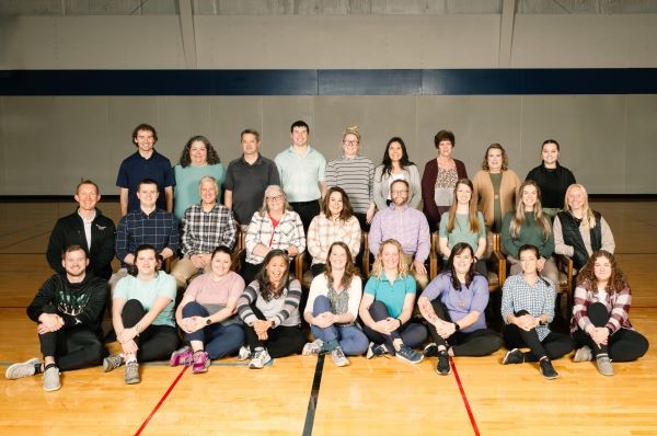 group photo of therapy staff members